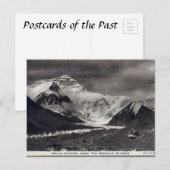 オールドポストカード – 山エベレスト ポストカード (正面/裏面)