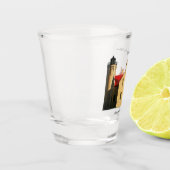 オールドマッキナックポイントライトハウスショットグラス ショットグラス (左)