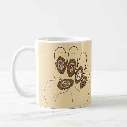 オールドマネーネイルズ コーヒーマグカップ (左)