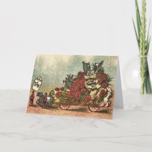 オールドマルディグラスフロート1 カード (正面)