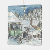 オールドマンウィンター セラミックオーナメント (左)