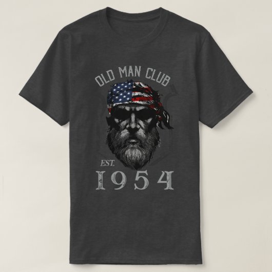 オールドマンクラブEST 1954 Tシャツ (デザイン正面)