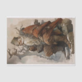 オールドマンサンタ4デコページ紙 薄葉紙 (正面)