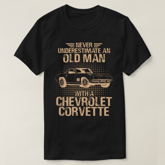 オールドマンシボレー1979 C2 Tシャツ (デザイン正面)