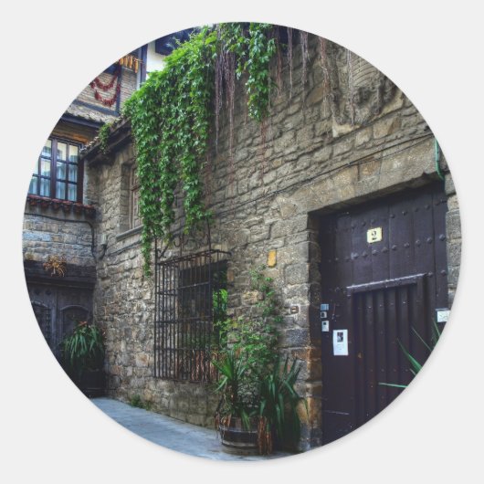 オールドマンション ラウンドシール (正面)