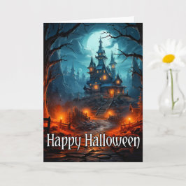 オールドマンシ不気味ョンハッピーハローウィン カード