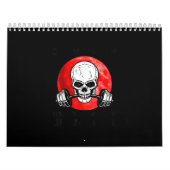 オールドマンジムあなたの年長者を尊敬するリフティングクラブスカル カレンダー (カバー)