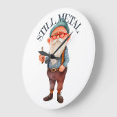 オールドマンスチルメタルAF ラージ壁時計 (傾斜)