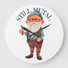 オールドマンスチルメタルAF ラージ壁時計