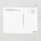 オールドマンセ ポストカード (裏面)