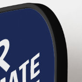 オールドマンピックボールのパドルを過小評価しない ピックルボールラケット (左詳細)