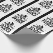 オールドマンブラックピックルおもしろいボールを過小評価しない ラッピングペーパー (角)