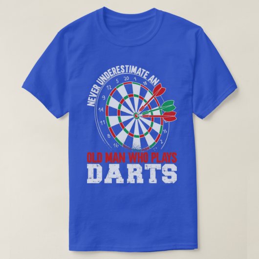オールドマン遊ダーツ Tシャツ (デザイン正面)