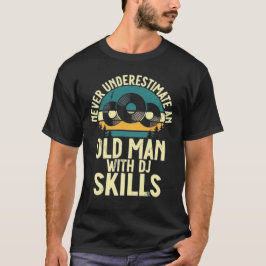 オールドマンDJ Tシャツ
