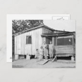 オールドミシシッピーの家と家族 ポストカード (正面/裏面)