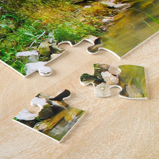 オールドミルガトリンバーグテネシー。クリスマスの挨拶 ジグソーパズル (側面)