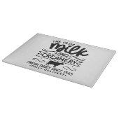 オールドミルクとクリーミー カッティングボード (角)