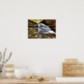 オールドミル滝、ロバート・トレマン州パーク、ニューヨーク ポスター (キッチン)