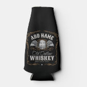 オールドムーンシャインウイスキーラベルADD PHOTO Family Name ボトルクーラー (正面)