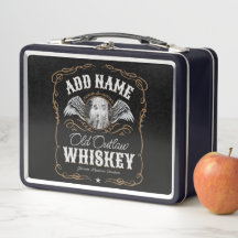 オールドムーンシャインウイスキーラベルADD PHOTO Family Name