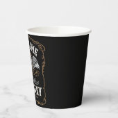 オールドムーンシャインウイスキーラベルADD PHOTO Family Name 紙コップ (左)