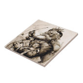 オールドメリーサンタクロース タイル (側面)