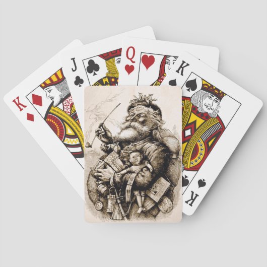 オールドメリーサンタクロース トランプ (裏面)