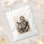 オールドメリーサンタクロース フェイバーバッグ (クリップ留めされた状態)