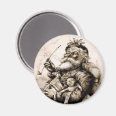 オールドメリーサンタクロース マグネット (正面/裏面)