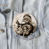 オールドメリーサンタクロース 缶バッジ (インサイチュ)