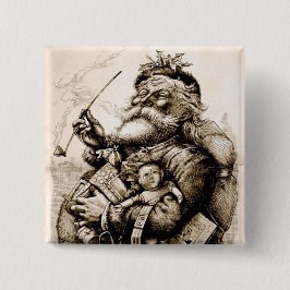 オールドメリーサンタクロース 缶バッジ