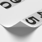 オールドメータ50誕生日 ラッピングペーパー (角)