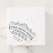 オールドメープルファッションドシロップラベル フェイバータグ (インサイチュ)