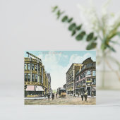 オールドモントリオールQCブルーリ通り ポストカード (スタンド正面)