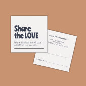 オールドユニークホワイトブルーはっきりしたサロン 紹介カード