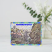 オールドヨークシャー – クナレスボロー ポストカード (スタンド正面)