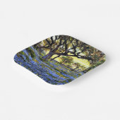 オールドライブオークの木とブルーベル ペーパープレート (傾斜あり)