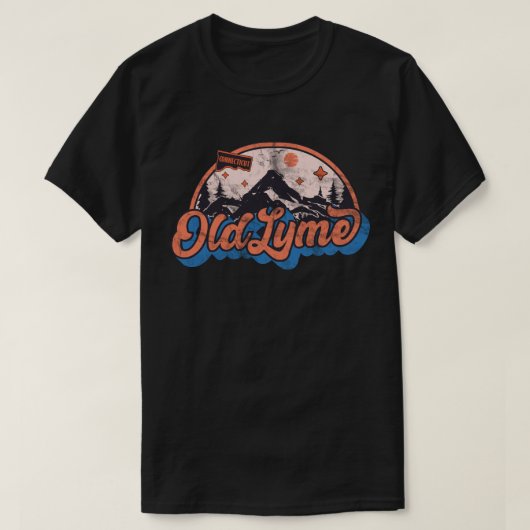 オールドライム, コネチカット州 Tシャツ (デザイン正面)