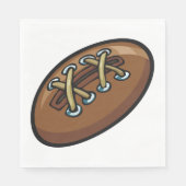 オールドラグビーボール スタンダードランチョンナプキン (正面)