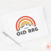 オールドラグマウンテン 長方形シール (封筒)