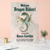 オールドラゴンライダー誕生日 アクリルサイン (ウェディング)