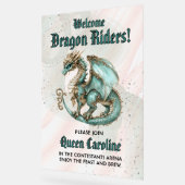 オールドラゴンライダー誕生日 アクリルサイン (傾斜)