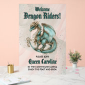 オールドラゴンライダー誕生日 アクリルサイン (ウェディング)