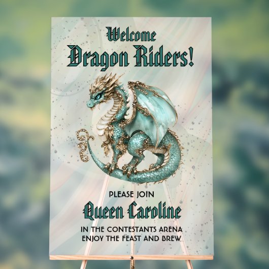 オールドラゴンライダー誕生日 アクリルサイン (ニュートラル)