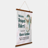 オールドラゴンライダー誕生日 吊り下げ型タペストリー (傾斜あり)