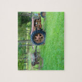 オールドラスティファームトラクタージグソーパズル ジグソーパズル (縦)