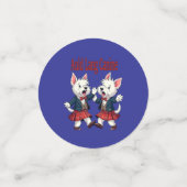 オールドラングカニヌウエストハイランドテリアシーリー コンフェッティ (スモール正面)