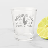 オールドルースター ショットグラス (裏面)