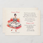 オールドレスアップ招待状 招待状 (正面/裏面)