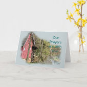 オールドレッドウォーターミルカスタマイズ-任意の大事な行事 カード (黄色い花)